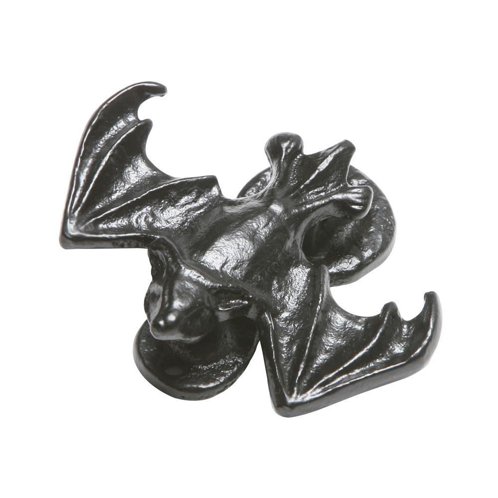 Kirkpatrick 2621 Bat Door Knocker - Antique Black